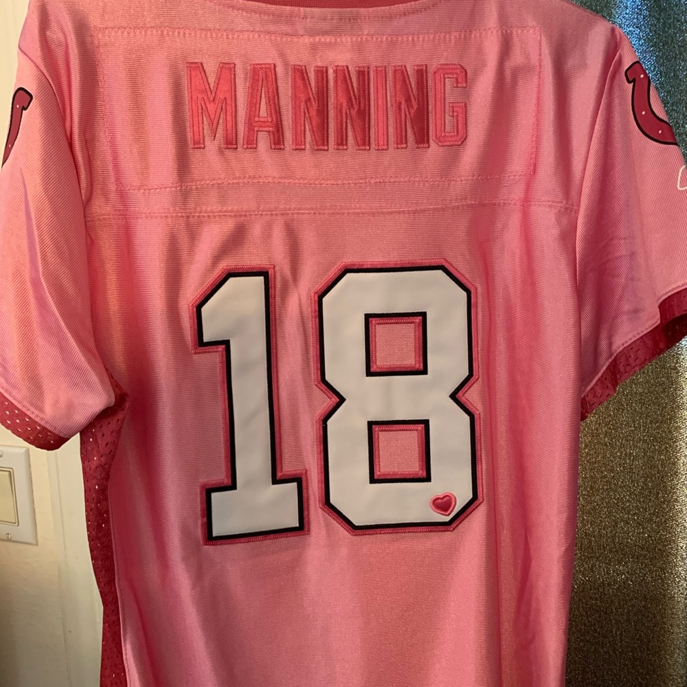 Paten Manning women’s xxl breast cancer Jersey